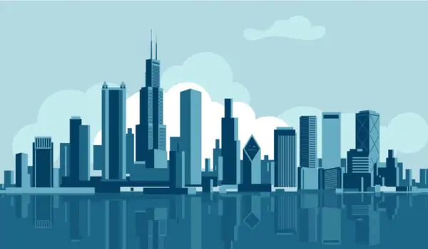 chicago-illinois Chicago Illinois skyline